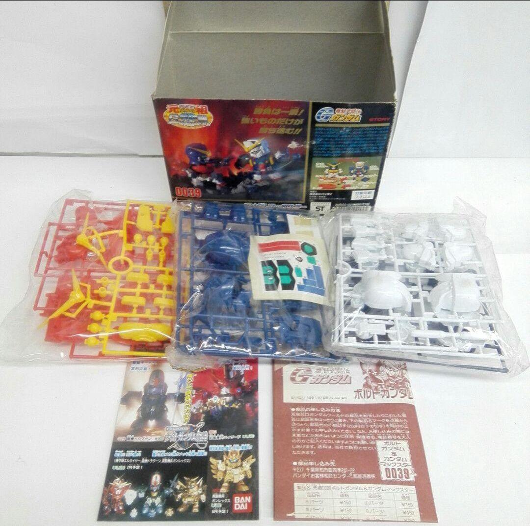 元祖SD ゴッドガンダム＆シュピーゲル、ボルト＆マックスター