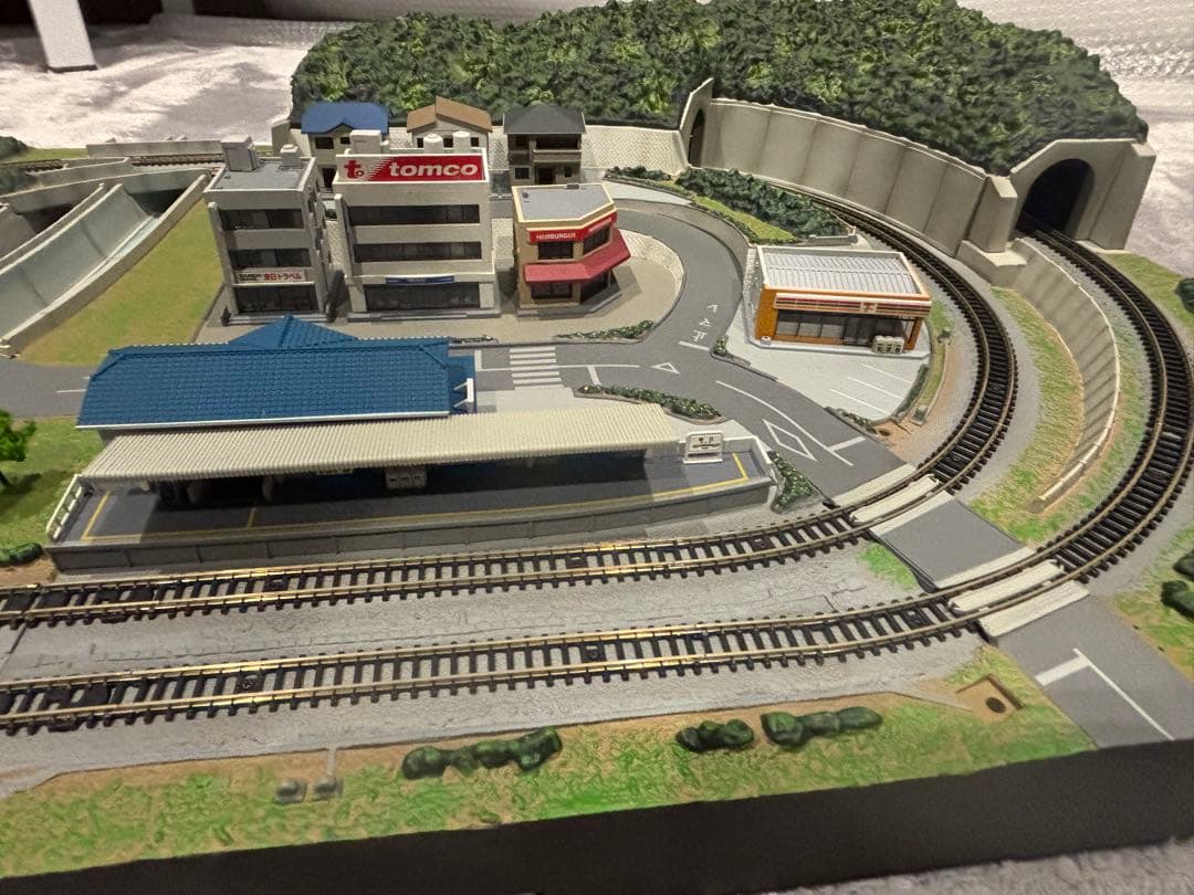 東京マルイPROZ完成ジオラマコース基本セットZゲージ精密鉄道模型