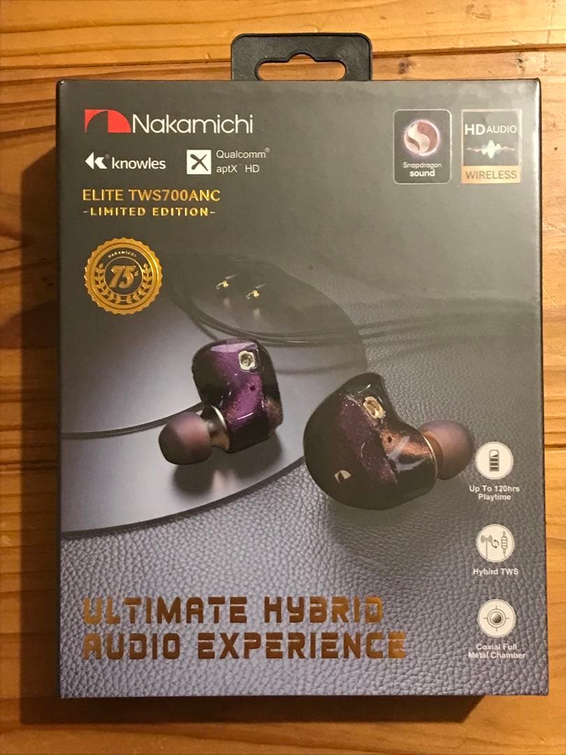 【新品】Nakamichi Elite TWS700ANC アンモライト
