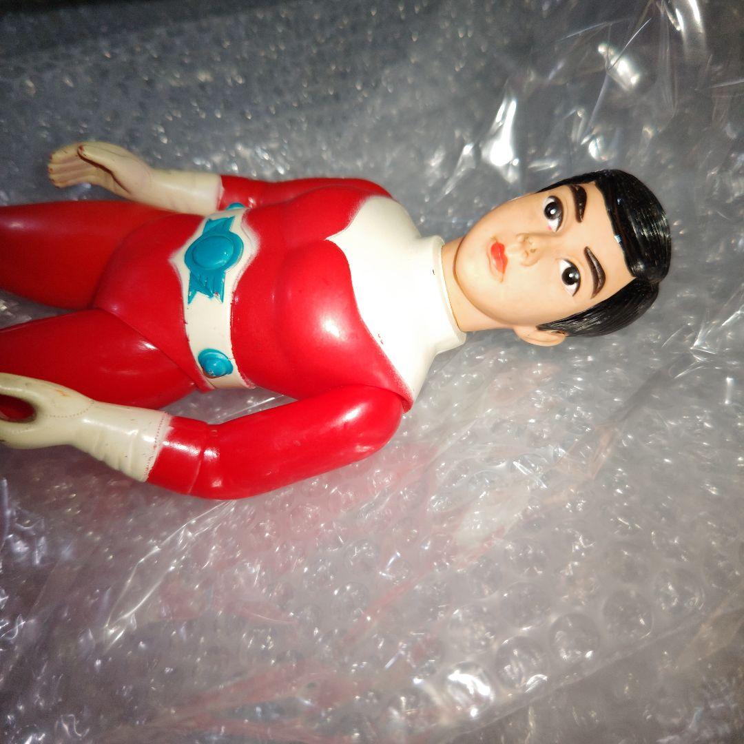 ブルマァク　レッドマン　面取れ　ソフビ　29cm　現状品