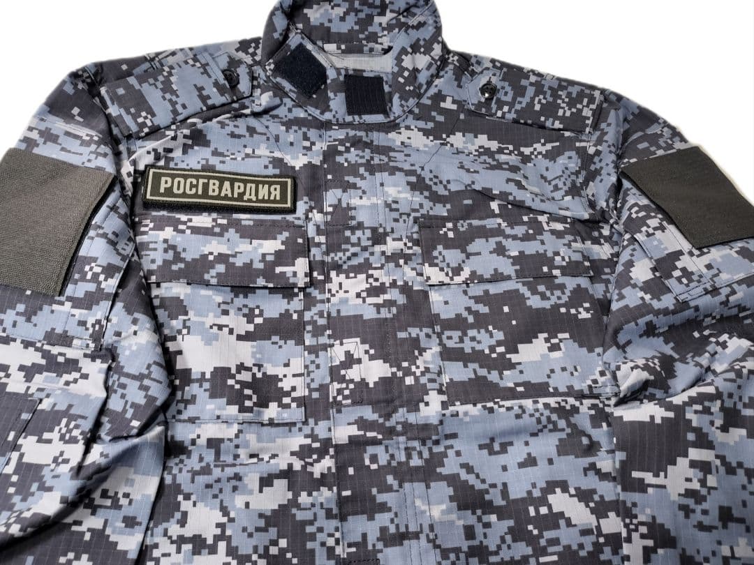 ロシア軍 実物 BTK製 ロシア国家親衛隊 OVO ブルーデジタル 48-3