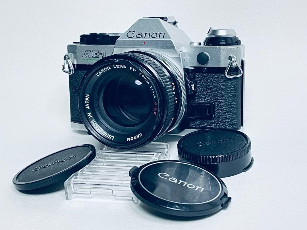 美品！Canon AE-1 PROGRAM 一眼レフカメラ FDレンズ付