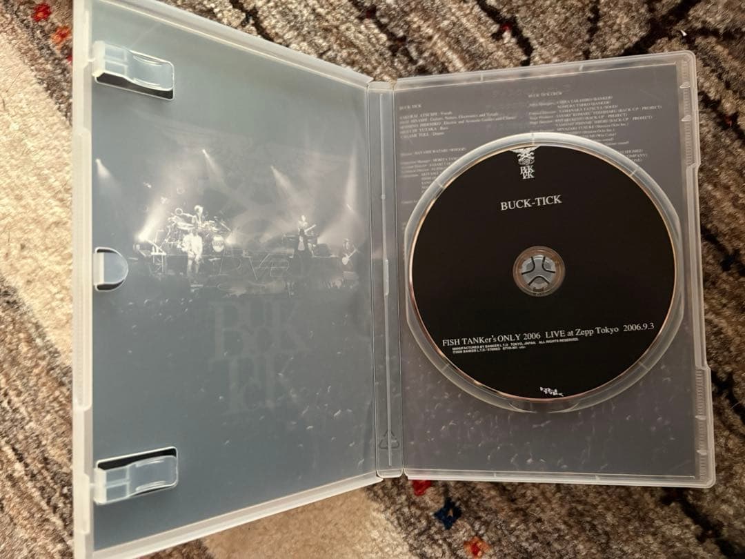 BUCK-TICK限定 「FISH TANKer's ONLY 2006」DVD