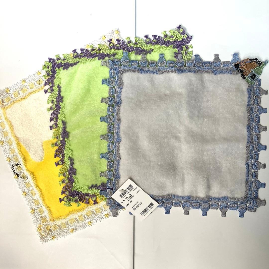 新品★近沢レース ハンカチ 3枚set