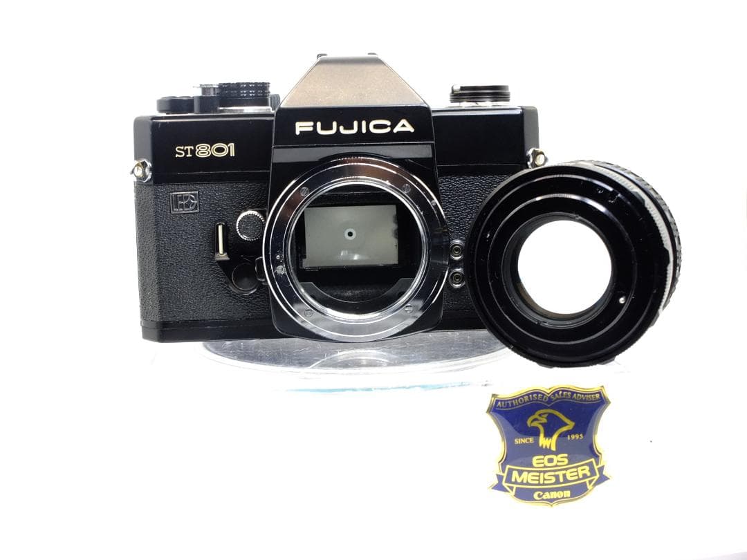 【実写確認整備品】フジカST801BK／EBCフジノン50mmf1.8付