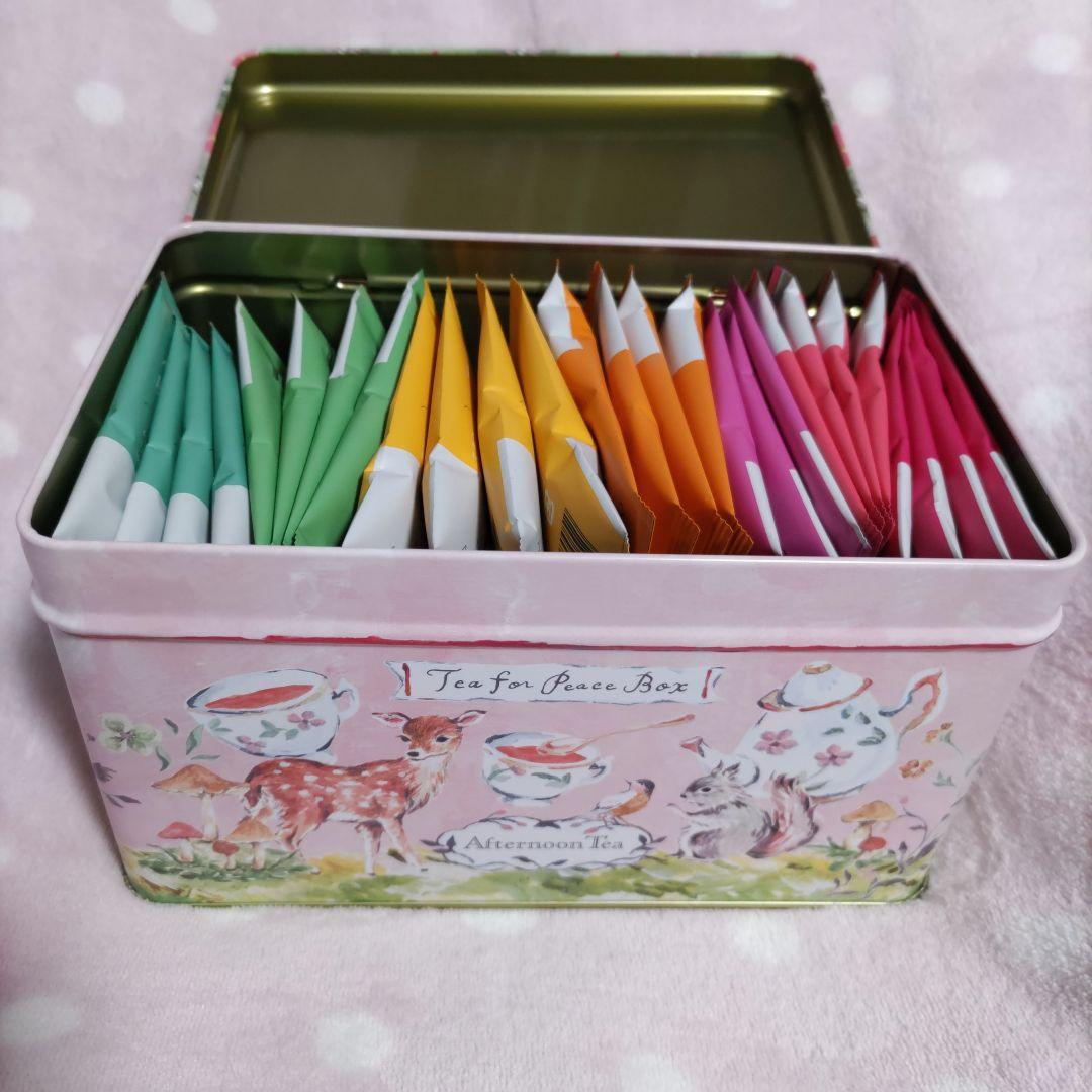 アフタヌーンティー㉘TeaforPeaceBox(缶＋個包装)チケット無し