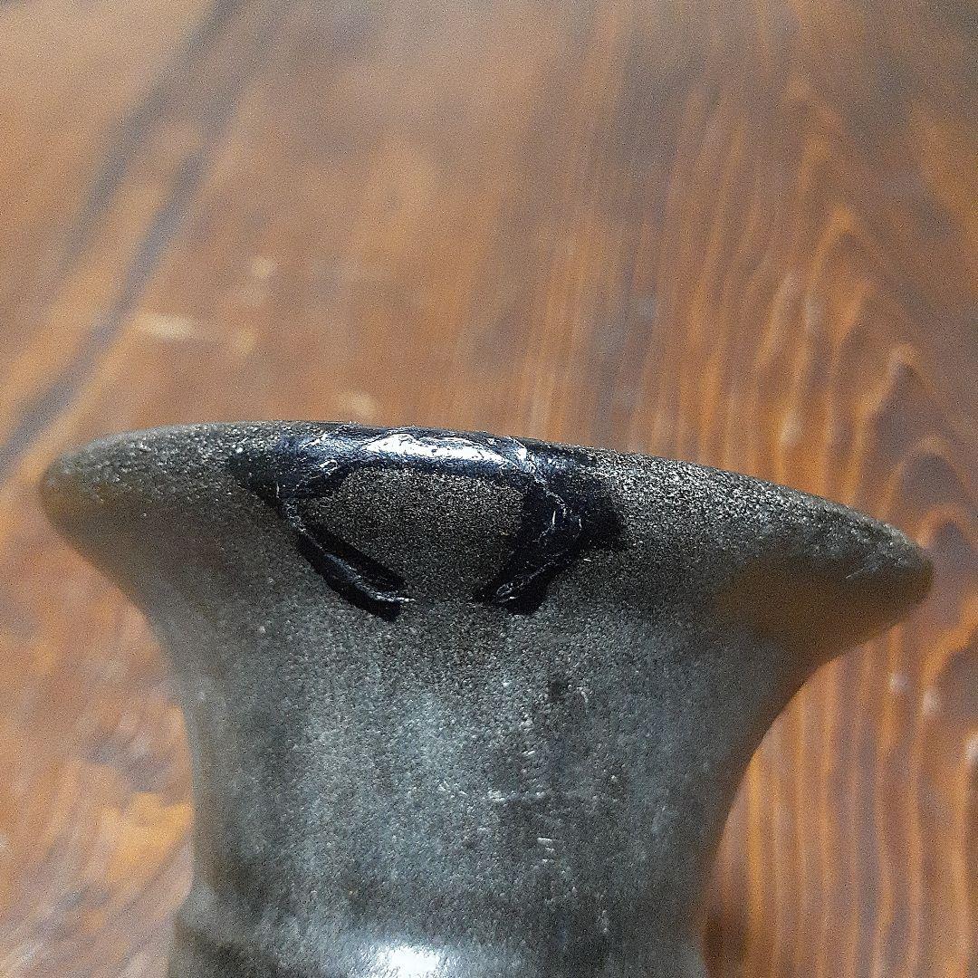 訳有り中国磁州窯陽刻花瓶