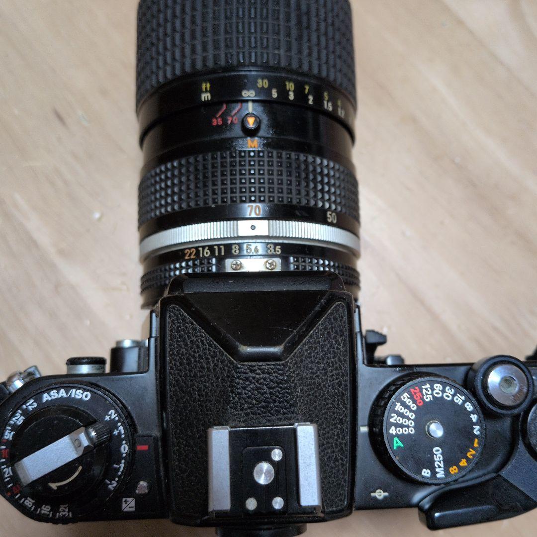 【ジャンク品】Nikon FE2 一眼レフカメラ レンズ付き