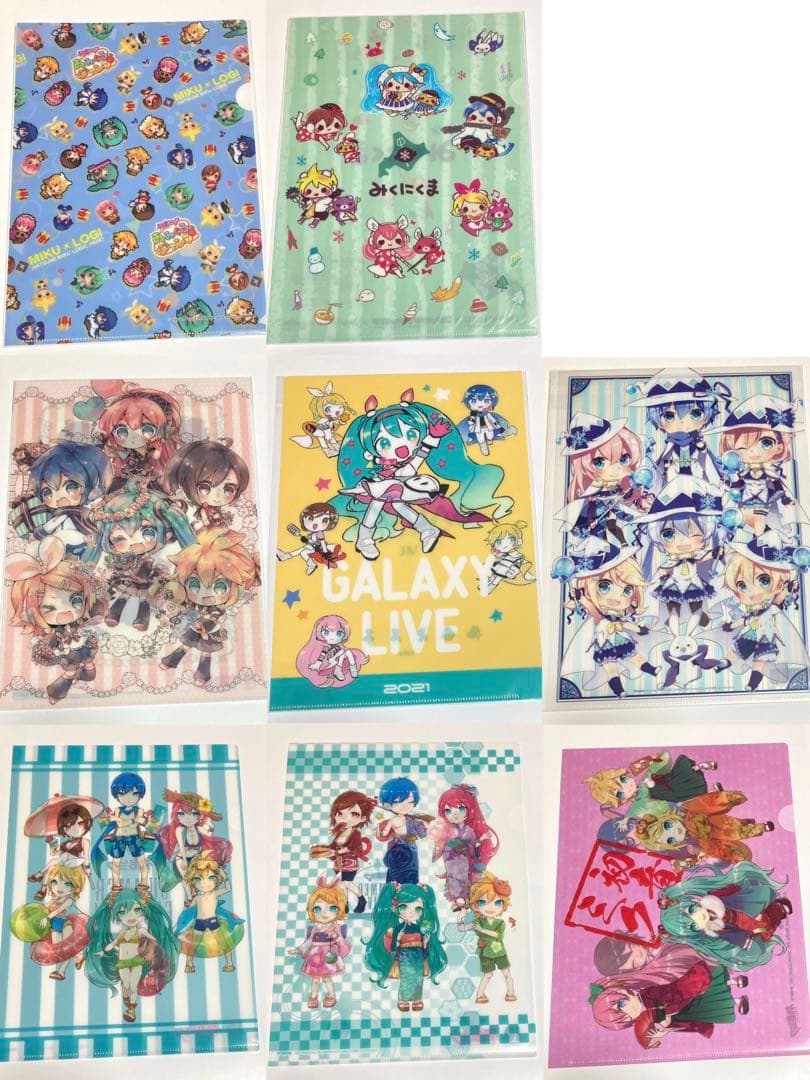 ボカロ 初音ミク クリアファイル ボーカロイド