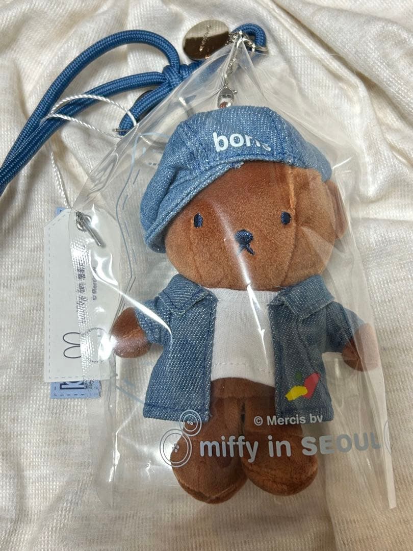 限定ショッパー付 ミッフィー ソウルデニム キーリング 3種セット 韓国限定