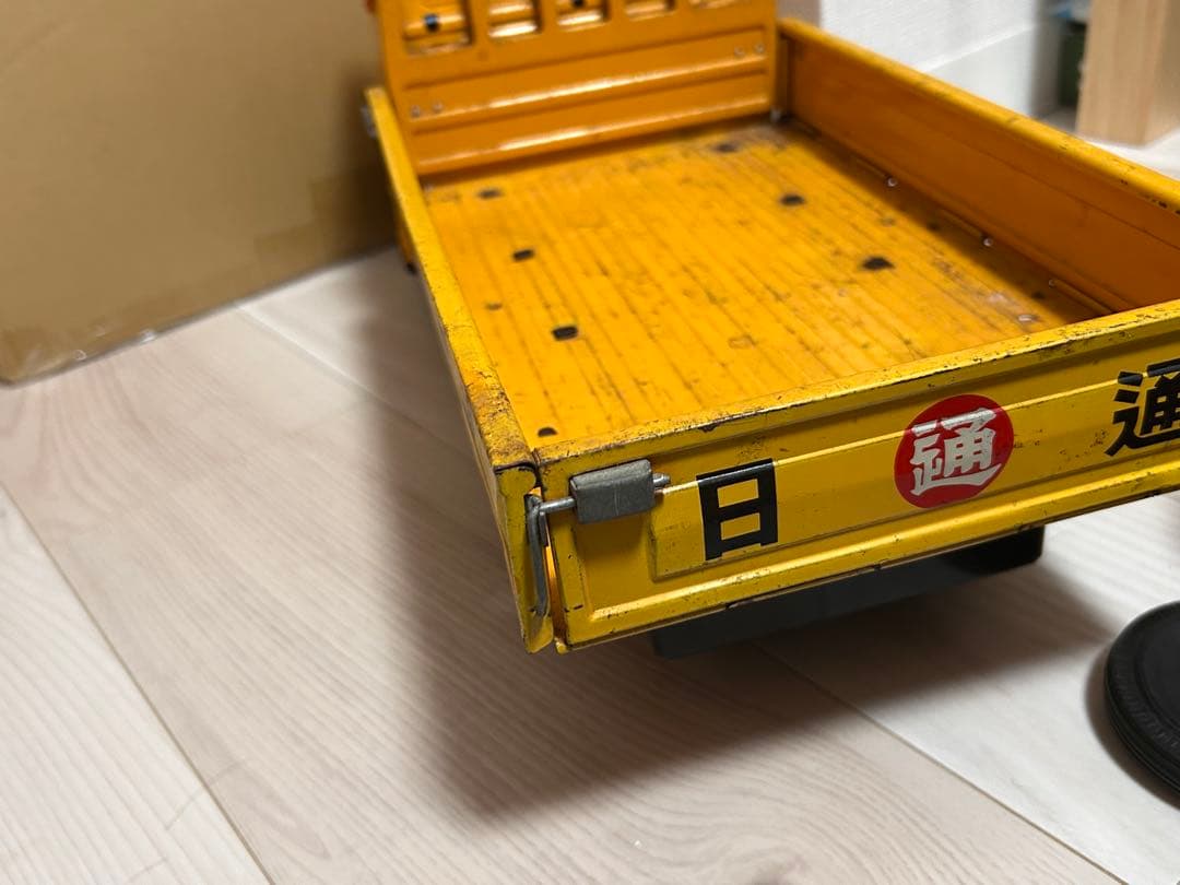 破損　野村トーイ フリクション 日本通運 日通 トヨエース 三方開き ブリキ