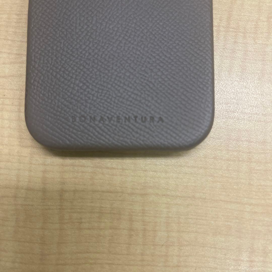 BONAVENTURA iPhone 15 Proケース ノービレレザーエトープ