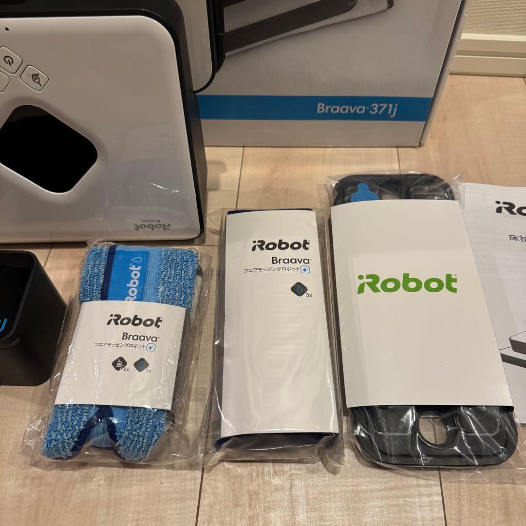 未使用に近い　iRobot Braava 371j 床拭きロボット ブラーバ