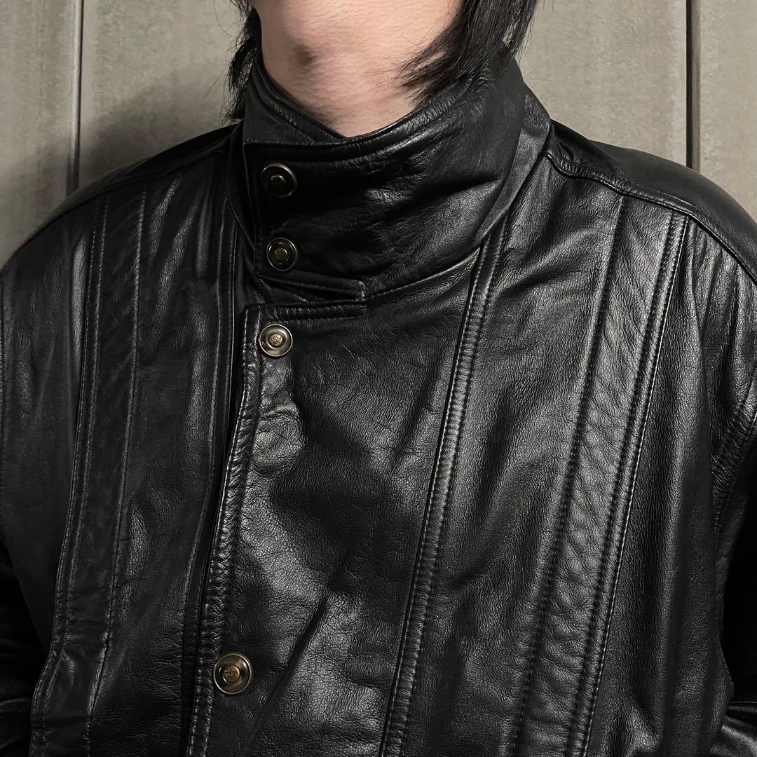 希少 レザー ハリトンジャケット フライトブルゾン ショート丈 archive