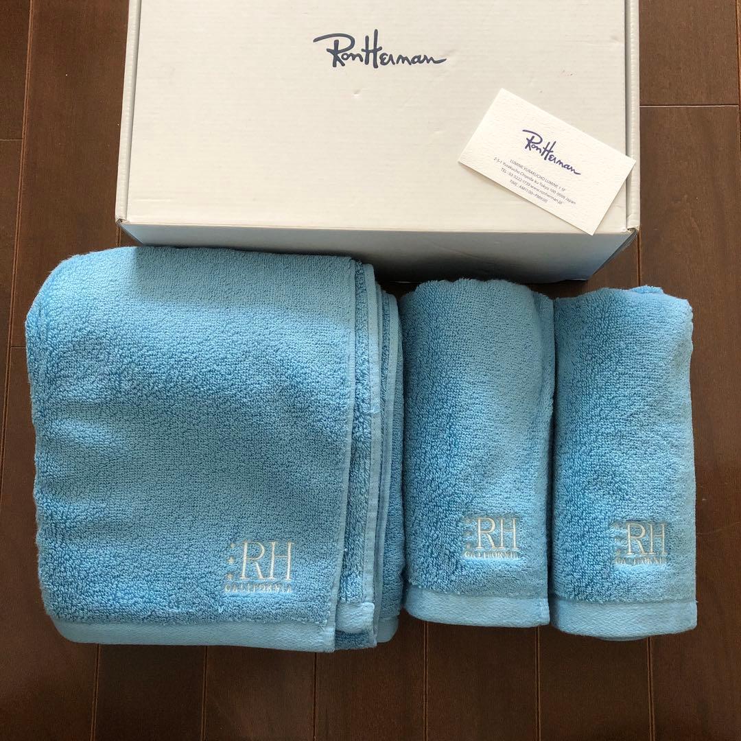未使用　Ron Herman バスタオル1枚　フェイスタオル2枚　ロンハーマン