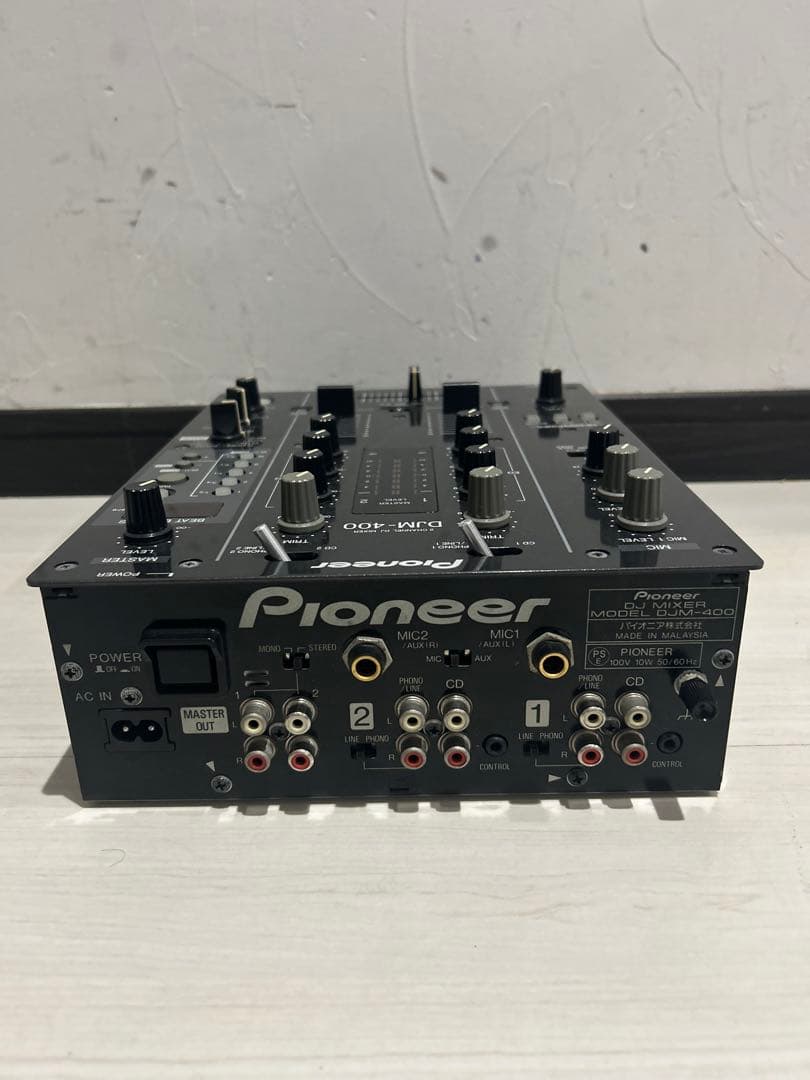 【美品】Pioneer DJM-400 DJミキサー