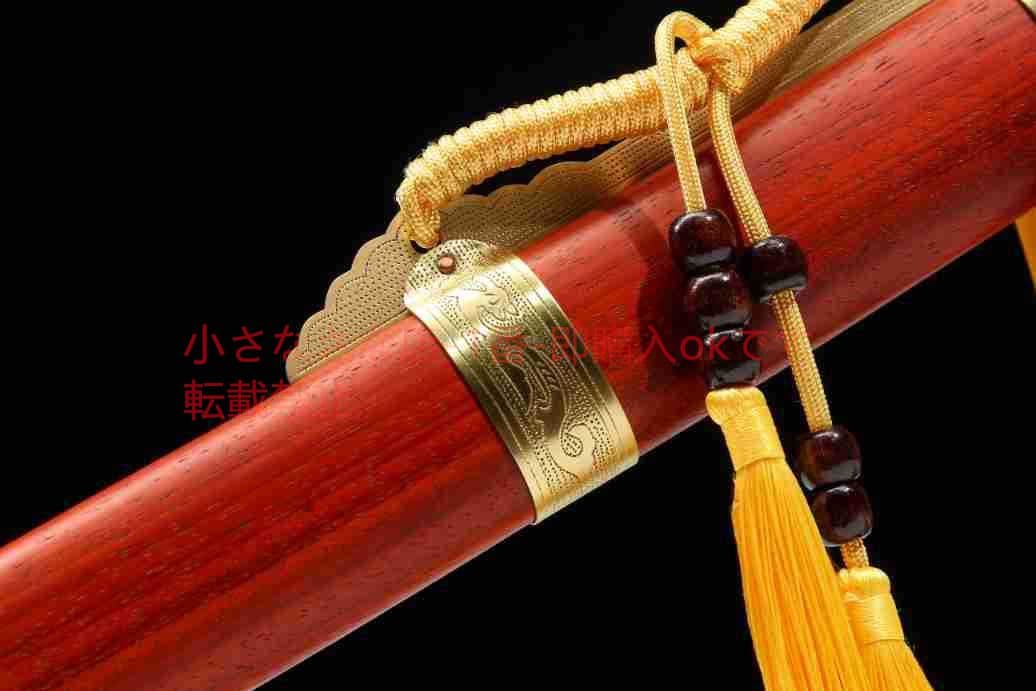 マホガニーナイフ上等マホガニー 古兵器 武具 刀装具 日本刀 模造刀 居合刀