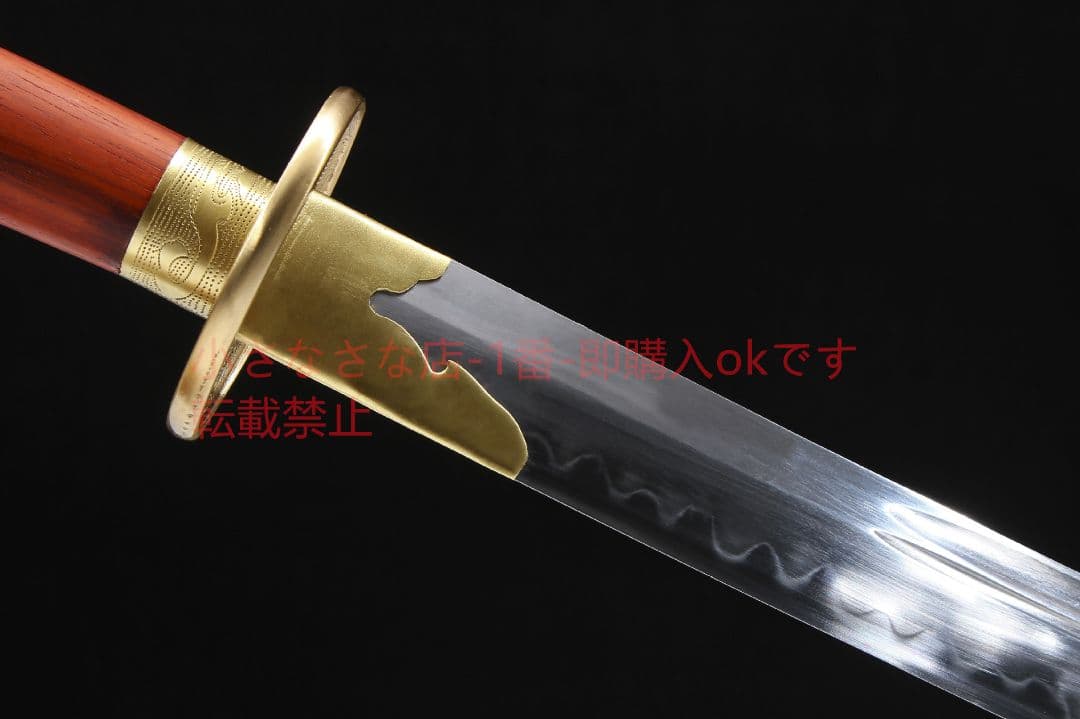 マホガニーナイフ上等マホガニー 古兵器 武具 刀装具 日本刀 模造刀 居合刀
