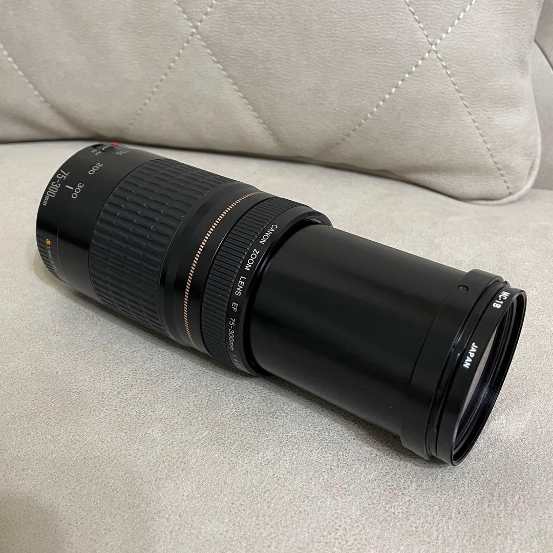 Canon KissX3 ダブルレンズ 一眼レフ レンズ 75-300