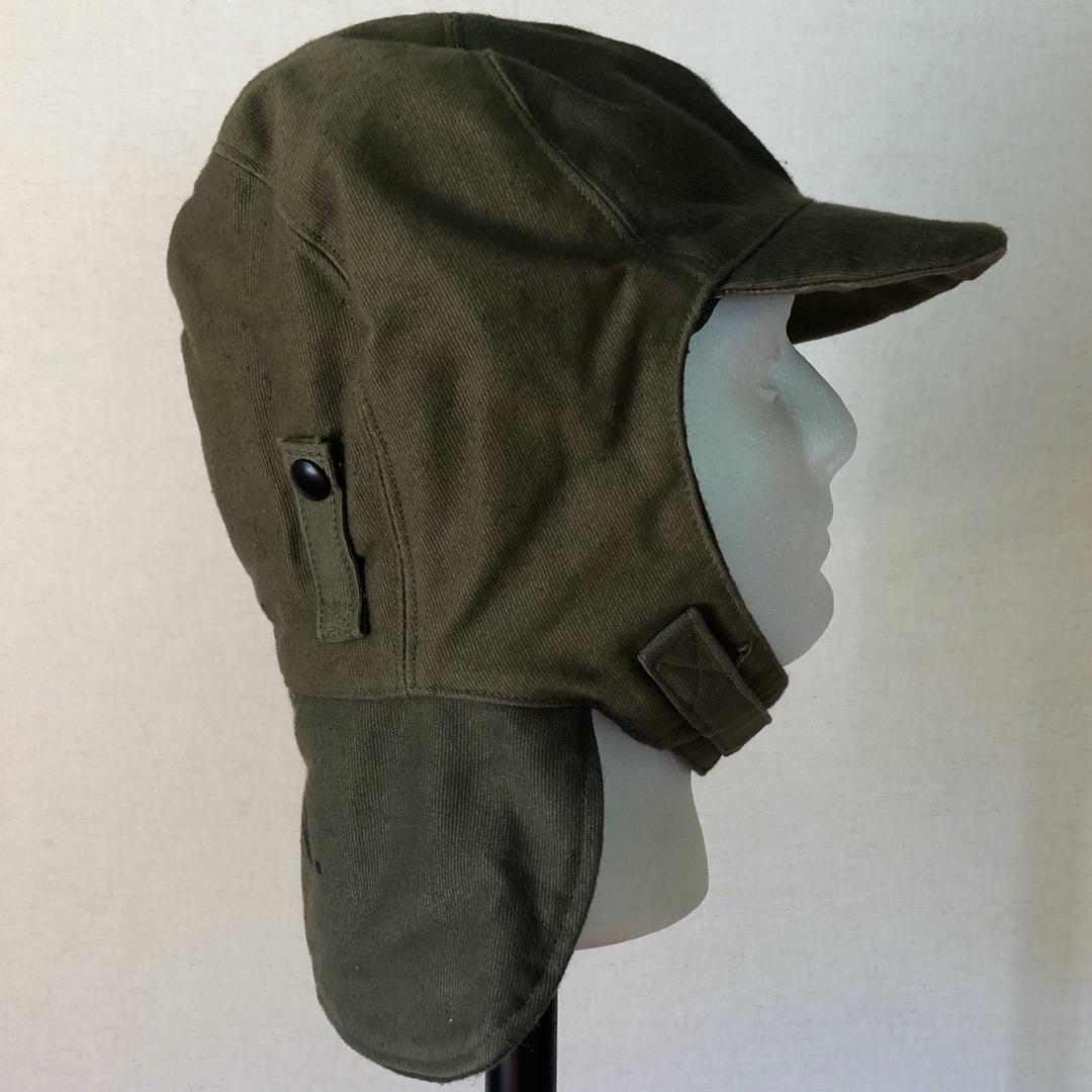 希少 1940s vintage 米軍 実物 USN デッキキャップ G