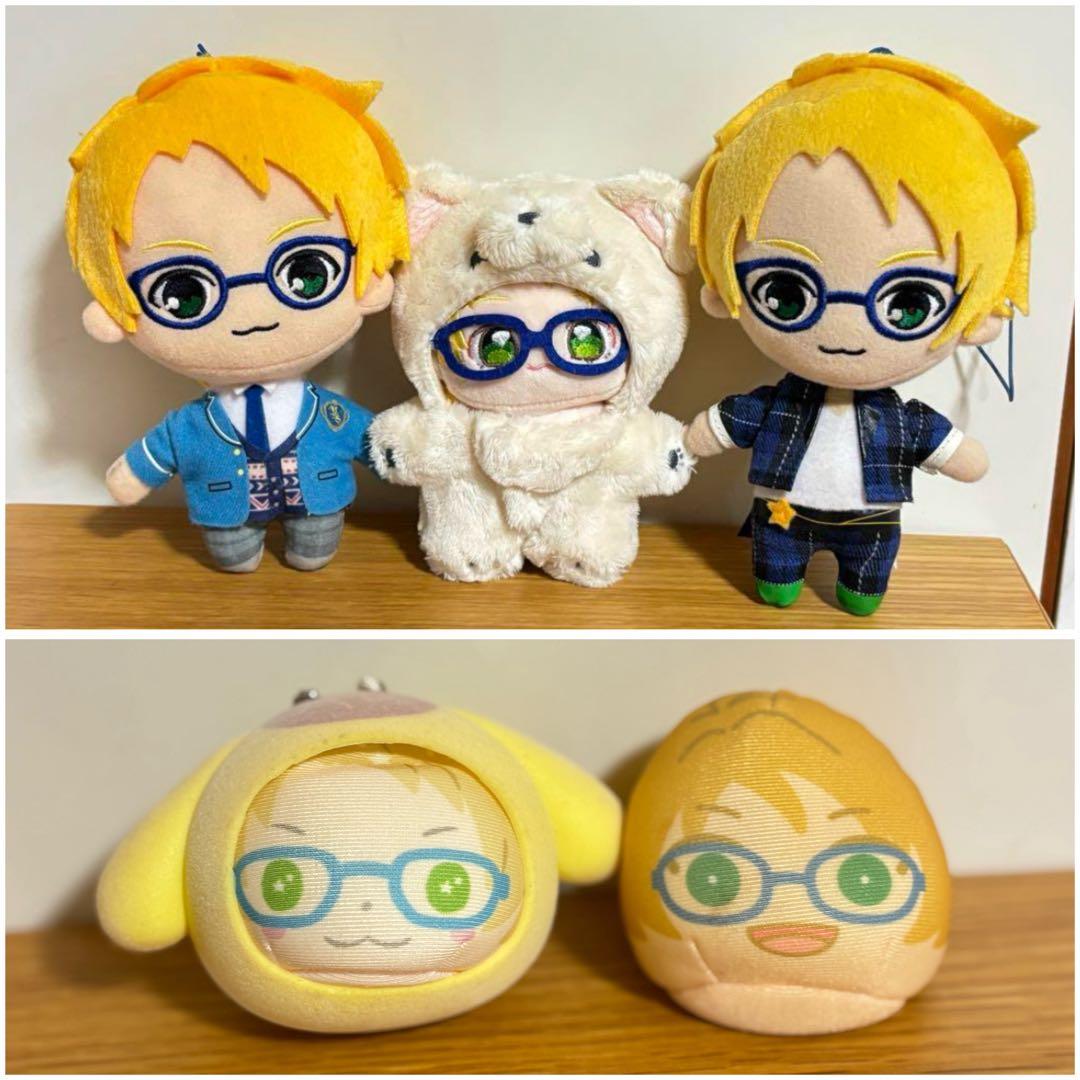 【匿名発送】いつぬい遊木真 ＋遊木真ぬいぐるみ2体+おまんじゅう2体