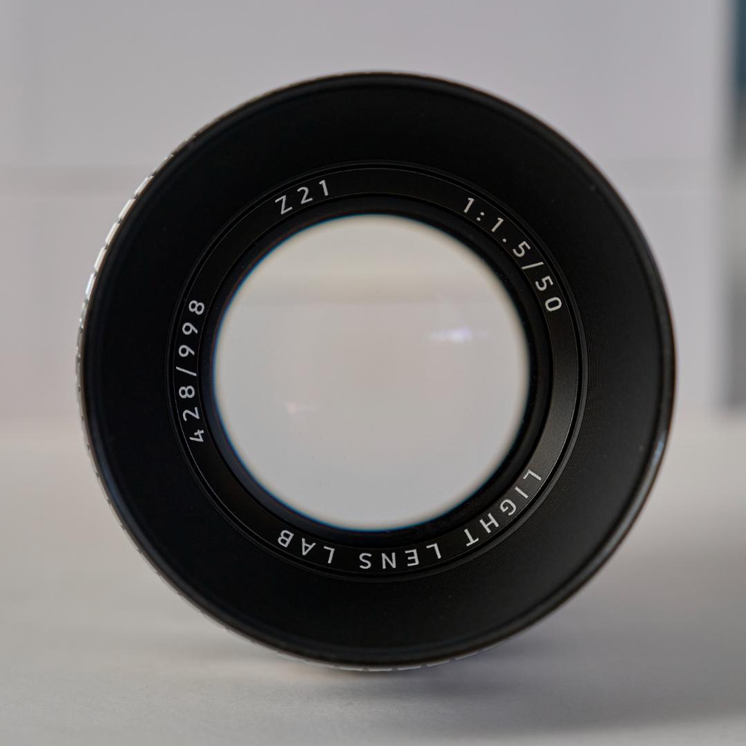 LIGHT LENS LAB M50mm f1.5 Z21 周アンジェニュー