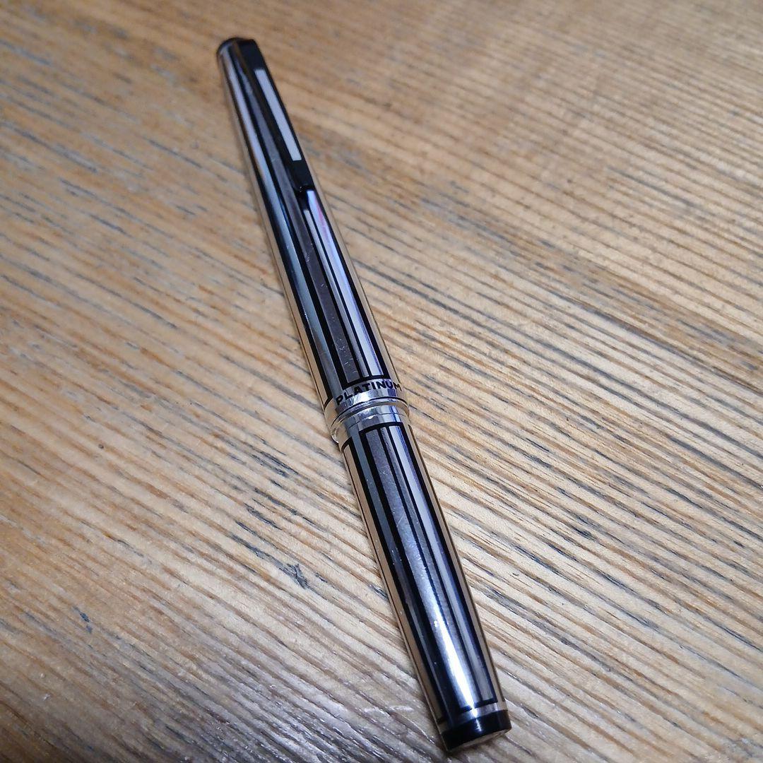 【希少】Platinum【ジャンク品】 万年筆　ペン先18K-W.G