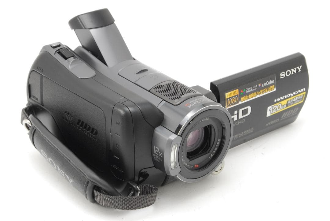 sony hdr sr12 ビデオカメラ 充電器付き 動作確認済