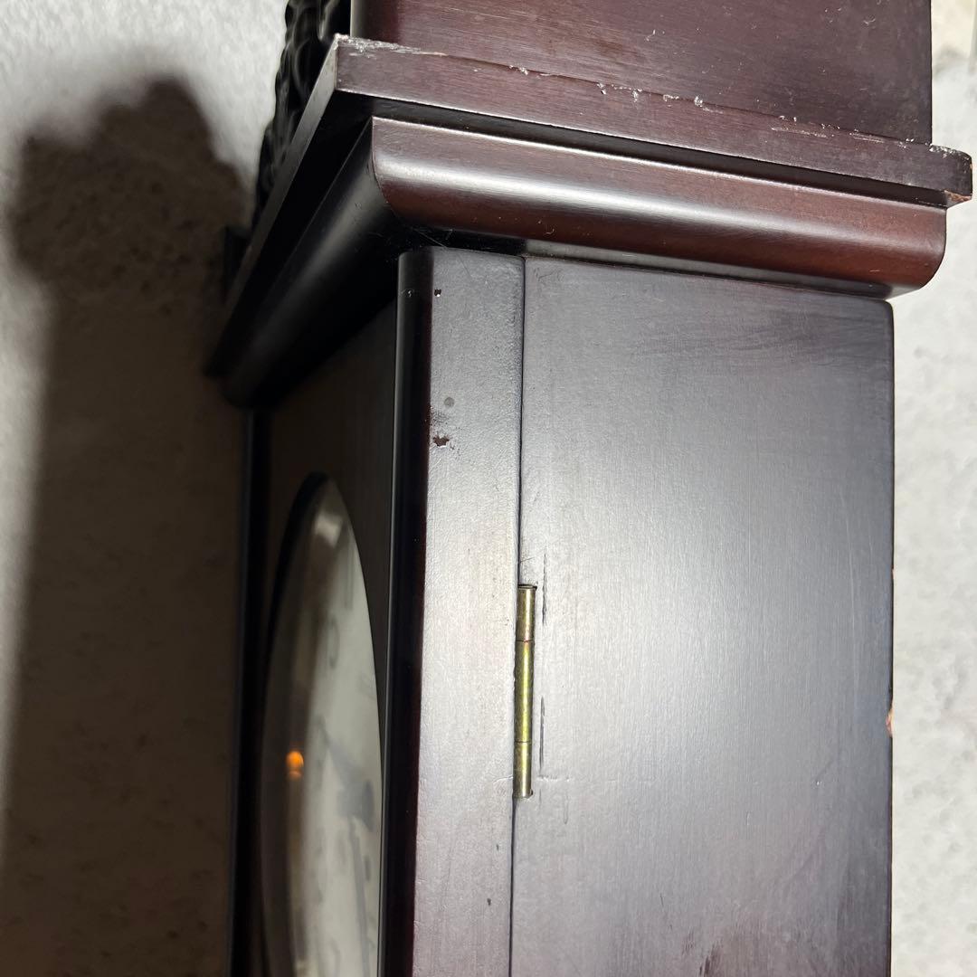 [動作確認済]AICHI TOKEI 掛け時計 振り子式 昭和レトロ 壁掛け時計