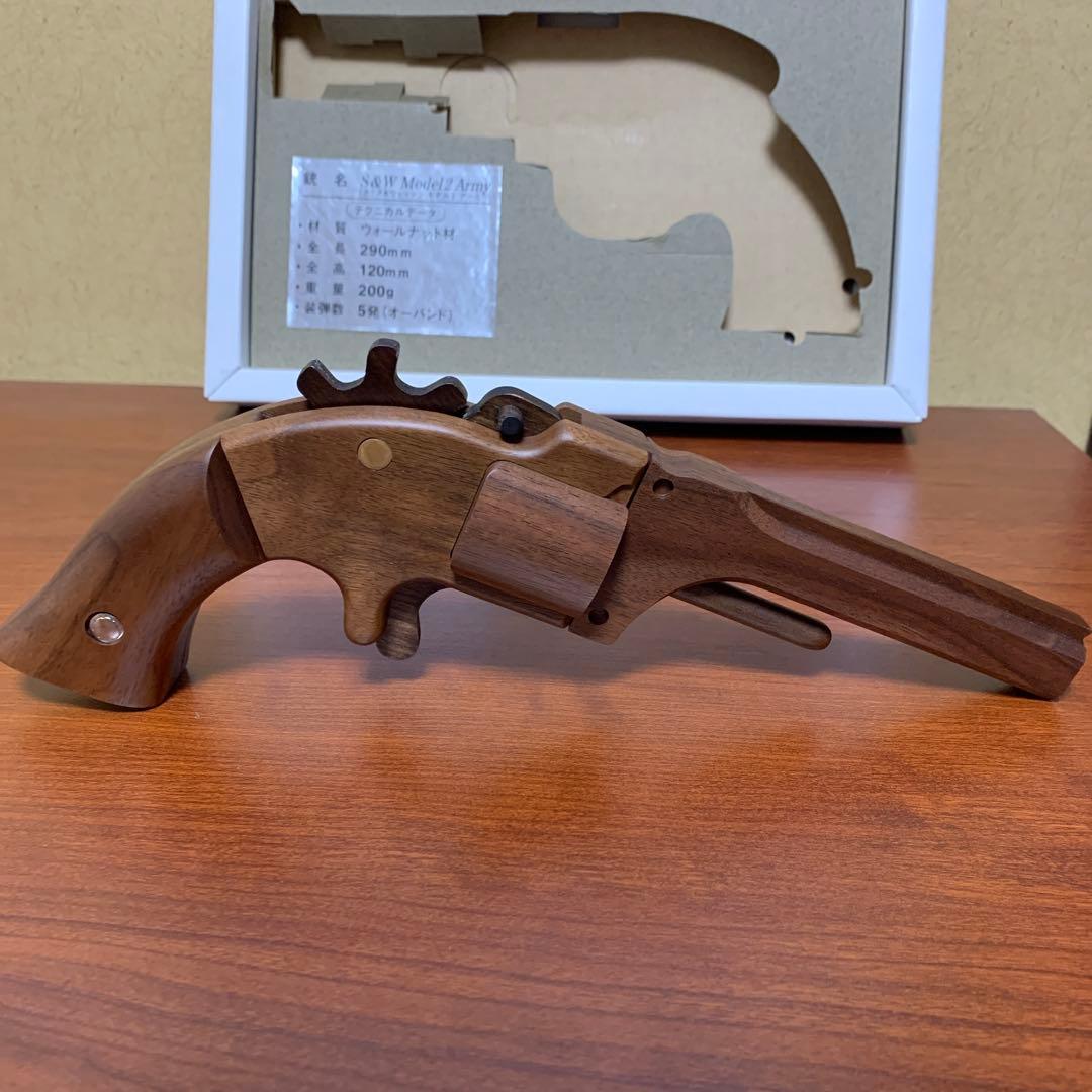 ササキ工芸 木製ゴム鉄砲 GRASP S&W Model2 坂本龍馬