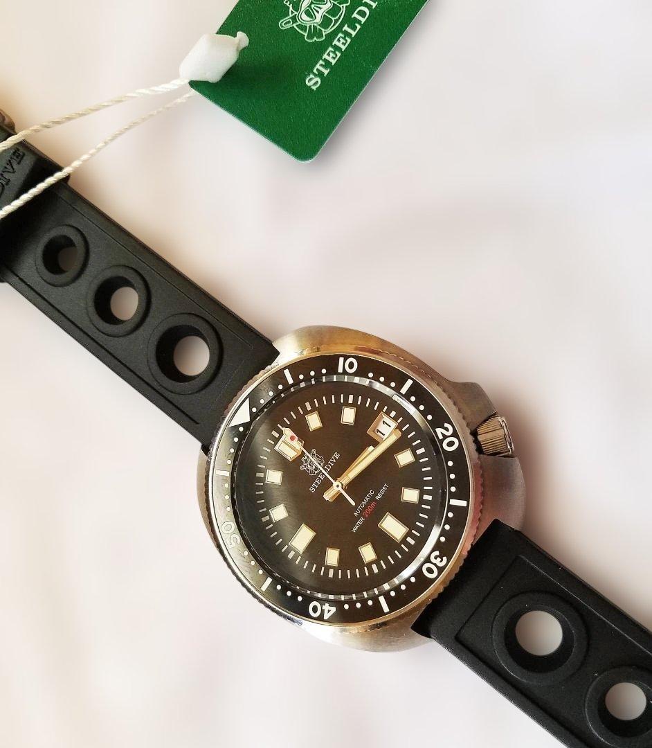 STEELDIVE ダイバーウォッチ 自動巻き 未使用品 SD1970