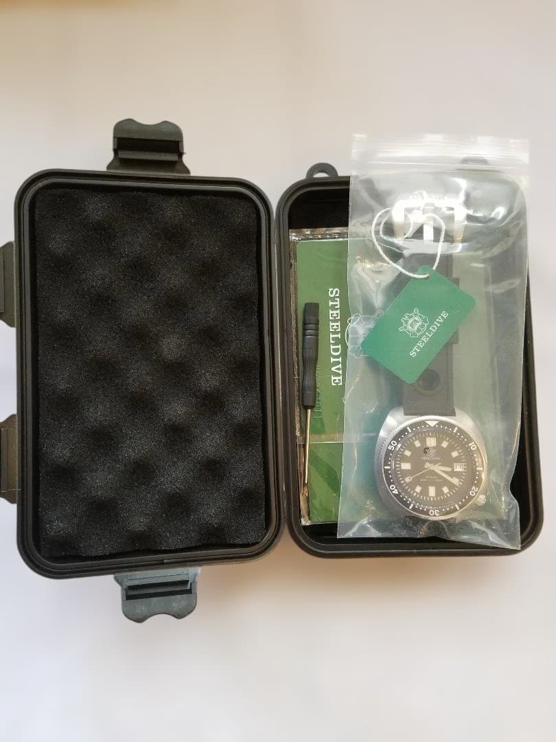 STEELDIVE ダイバーウォッチ 自動巻き 未使用品 SD1970