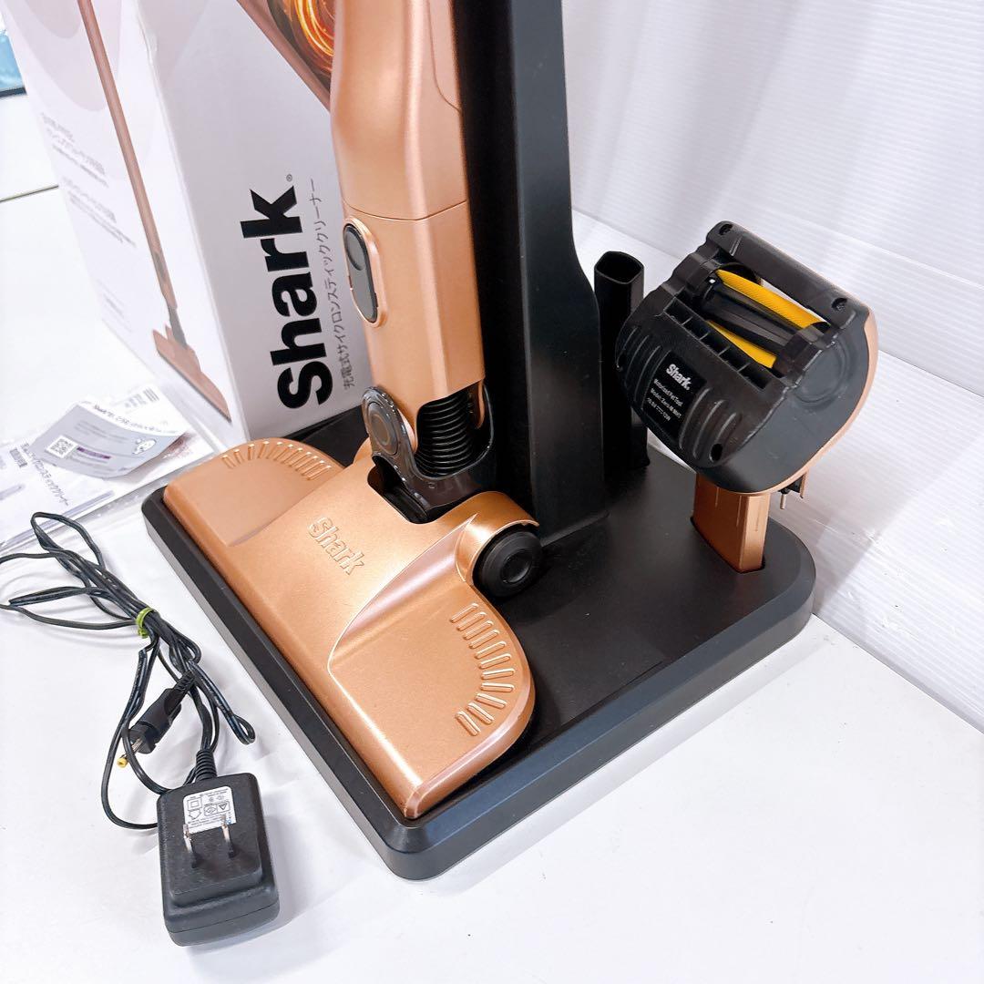 Shark 充電式 サイクロンスティッククリーナー CH966JLC説明書付き