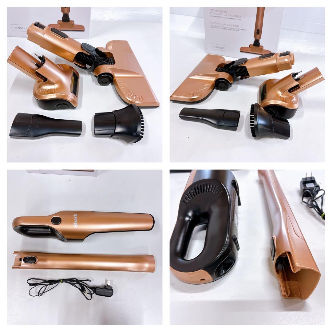 Shark 充電式 サイクロンスティッククリーナー CH966JLC説明書付き