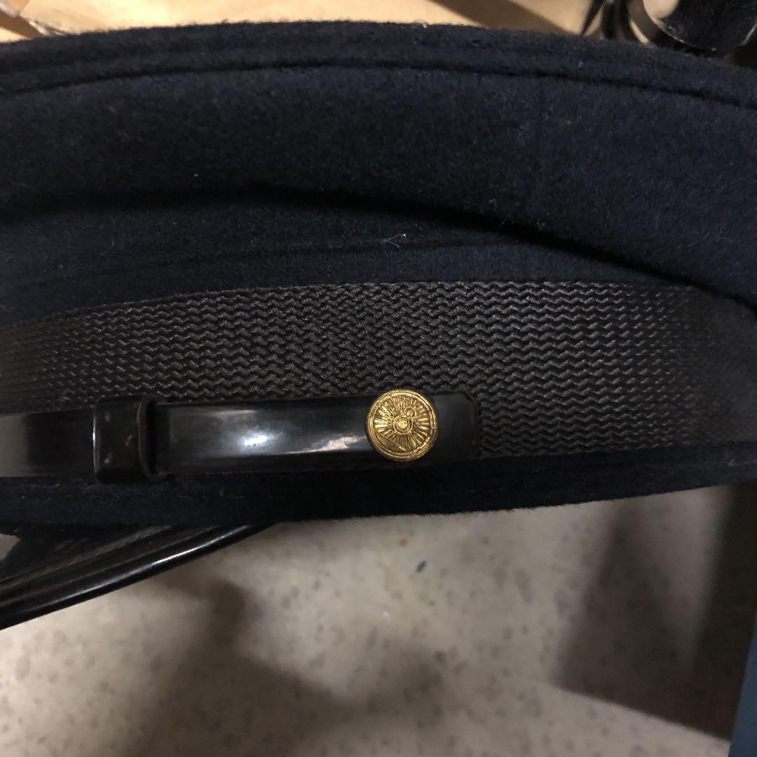 本物  新幹線  車掌 帽子