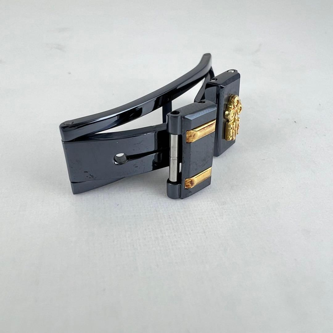 パーツ取り用 ❗️コルム レディース 中留のみ（ロゴ付き）ガンブルー