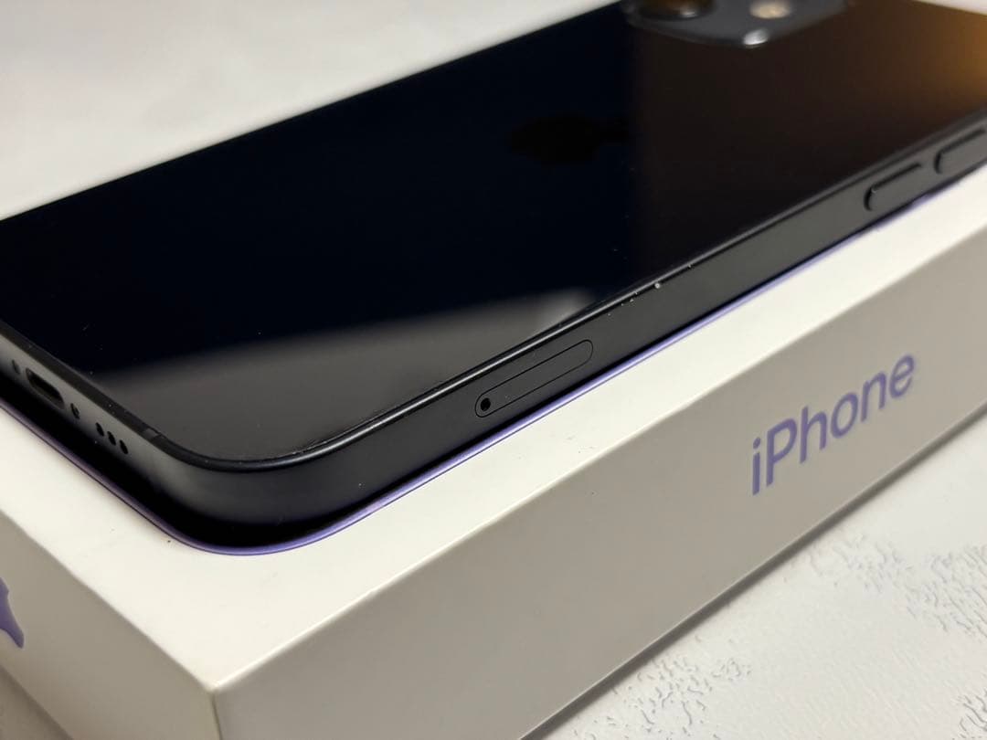 すり傷 iPhone12 本体 黒 128GB iPhone 12 Apple