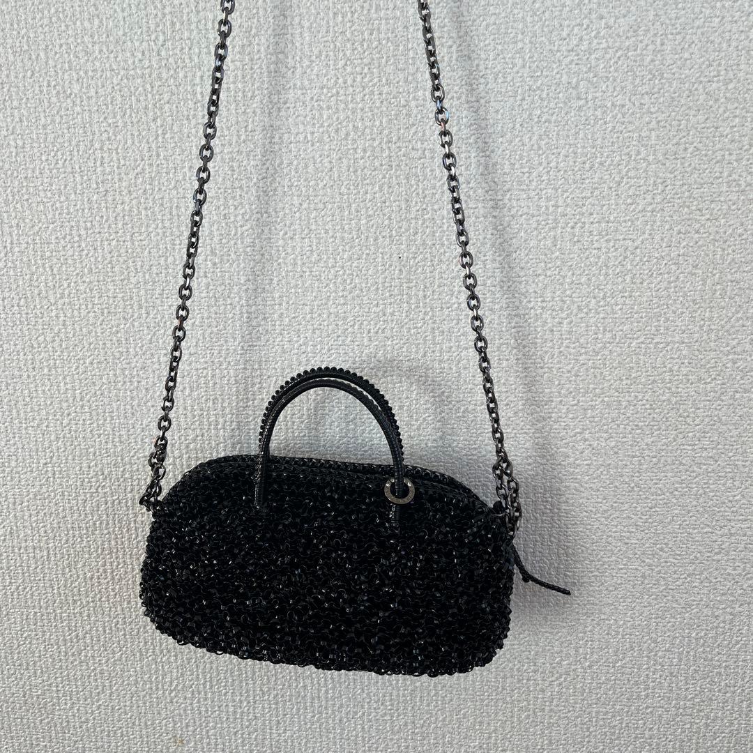 ゆっちゃんANTEPRIMA /コンフェットスモール/エナメルブラック