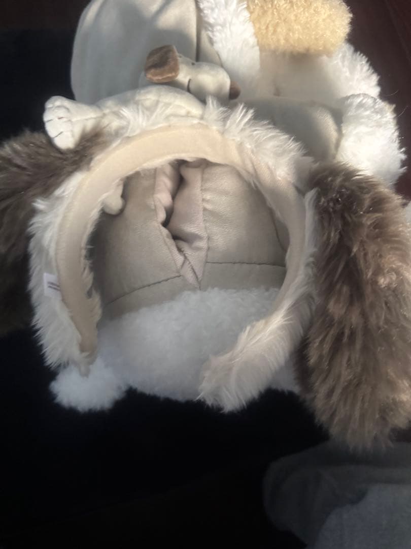 PEANUTS 犬のぬいぐるみ 星空 カチューシャ付き 抜きでも可