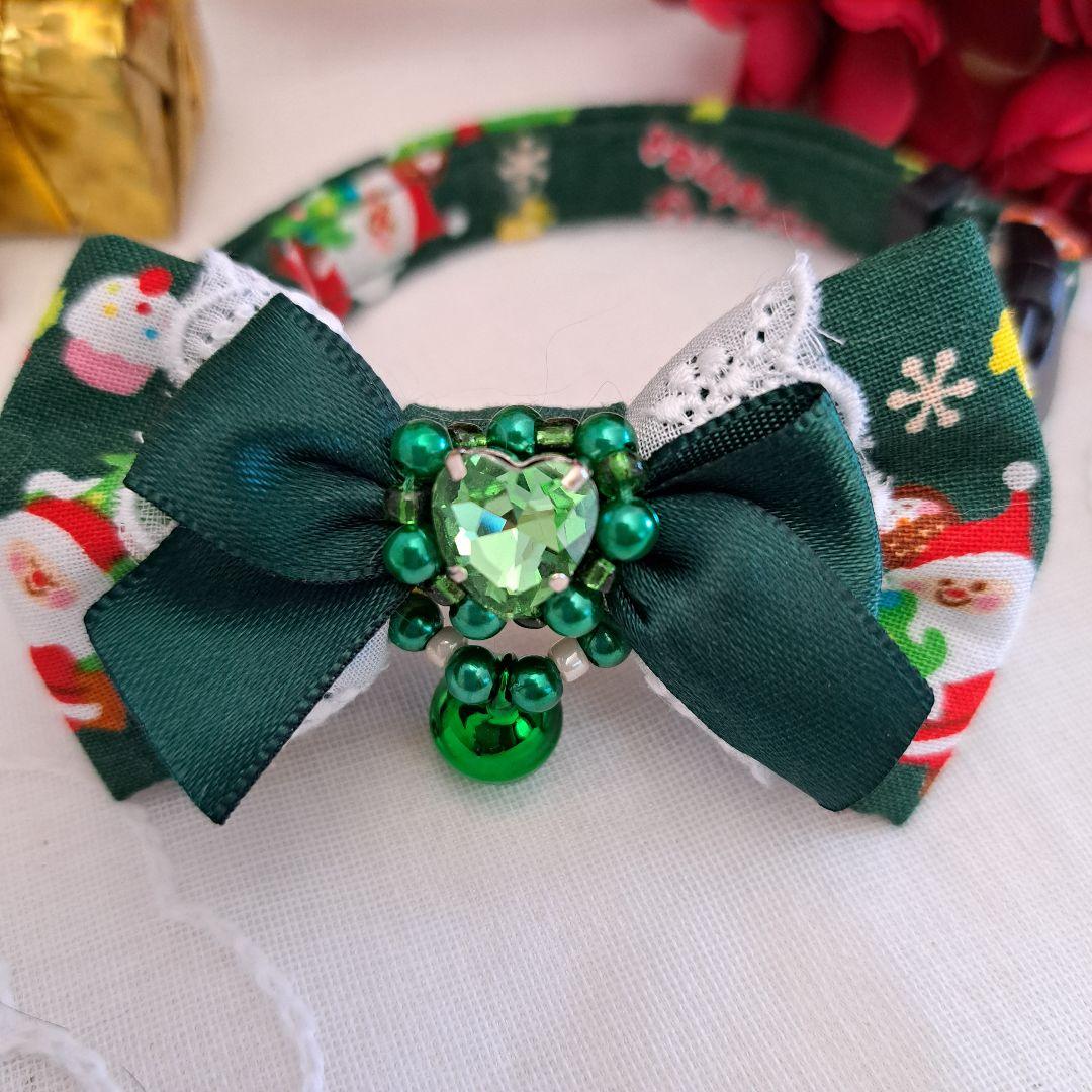 クリスマス、わんちゃん猫ちゃん用首輪