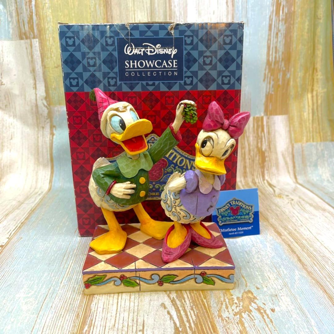 ドナルドダック クリスマス エネスコ デイジーダック スタチュー フィギュア