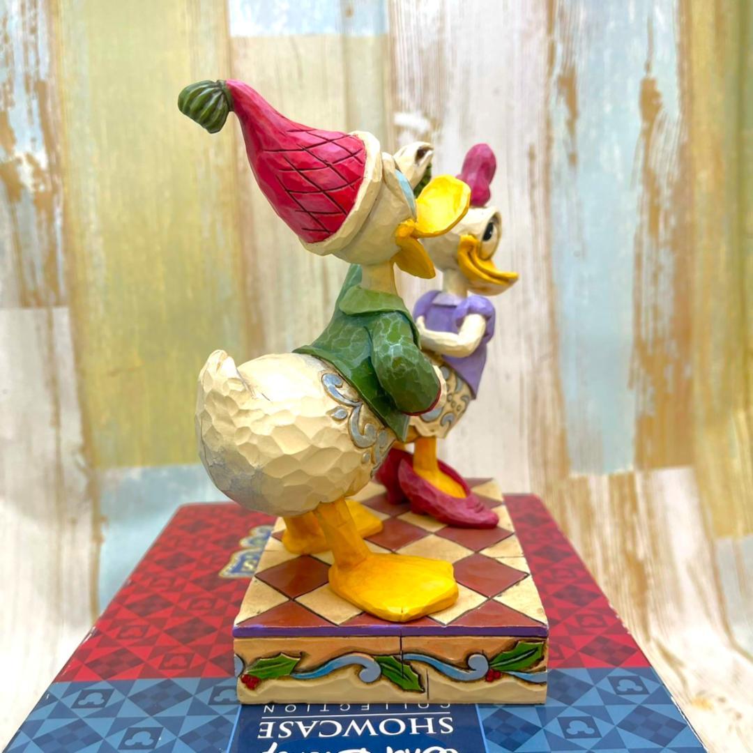 ドナルドダック クリスマス エネスコ デイジーダック スタチュー フィギュア