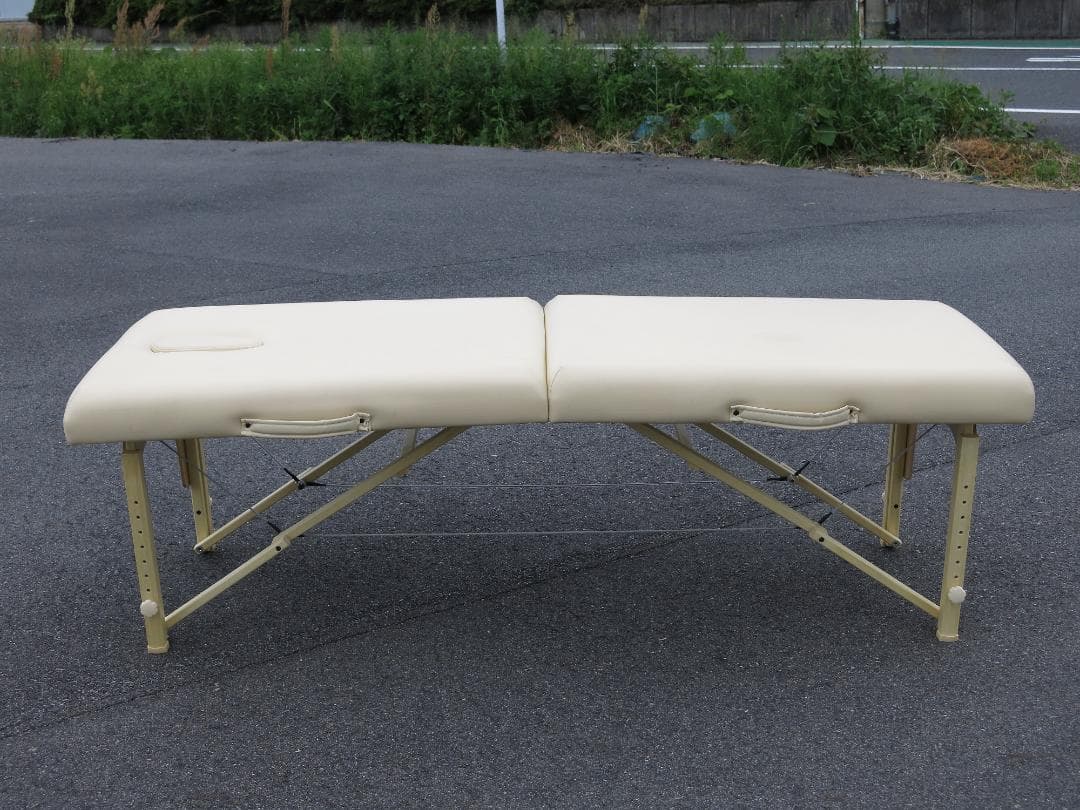 Nechura エステベッド/マッサージベッド/有孔/折りたたみ/サロン