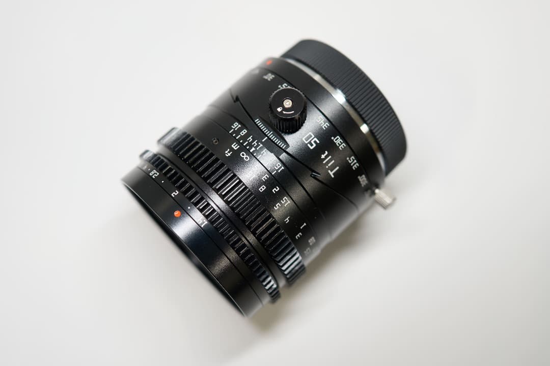 美品　TTArtisan Tilt 50mm f/1.4 （Eマウント）