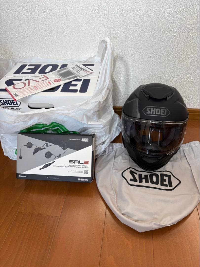 SHOEI ショウエイ　GT-AreⅡサイズXL＋SENAセナSRL2・セット