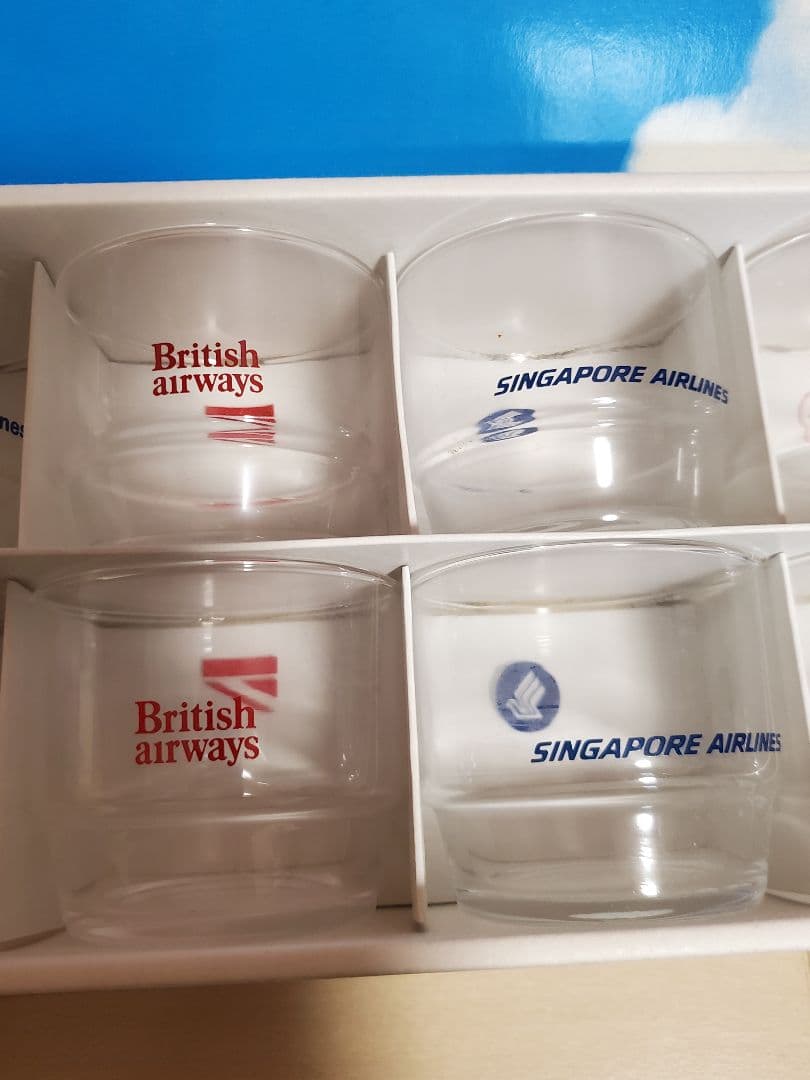 エアライン　タンブラー　航空会社　コレクション　グラス　飛行機　SQ　コップ