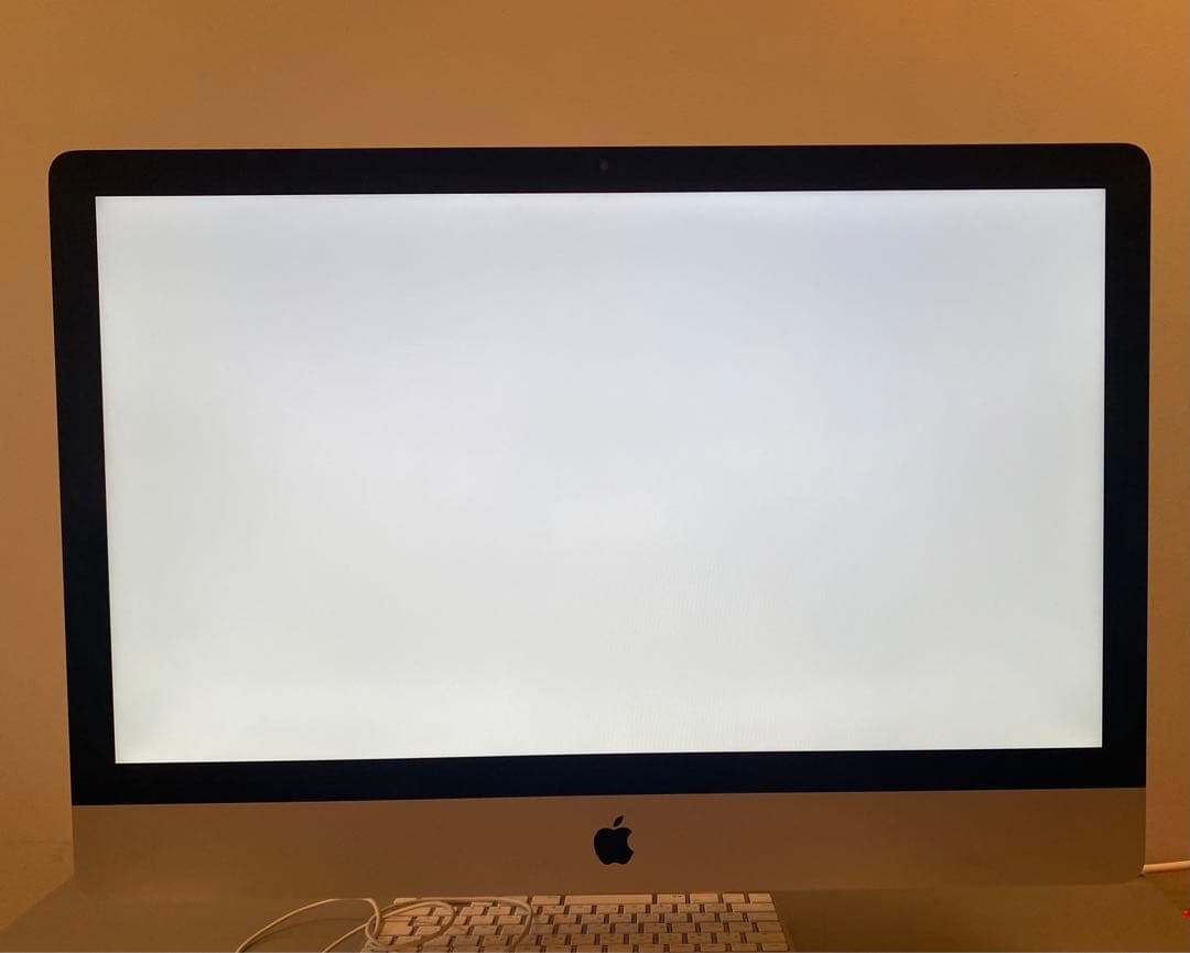 もっと値下げ！ジャンクiMac 27-inch 2013年購入 キーボード付き