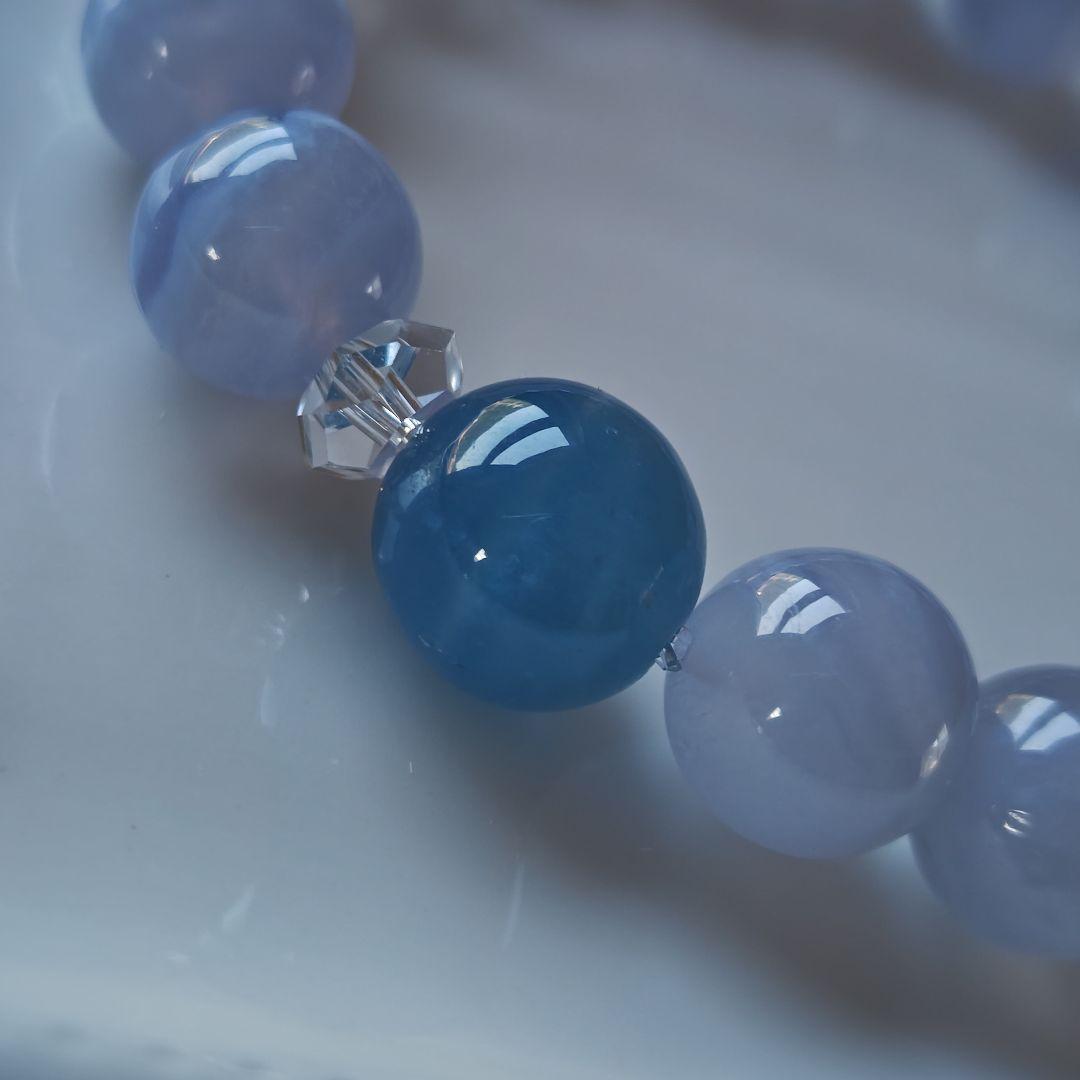 専用です♡新作♡ブルーレースと極みブルーカルセドニー