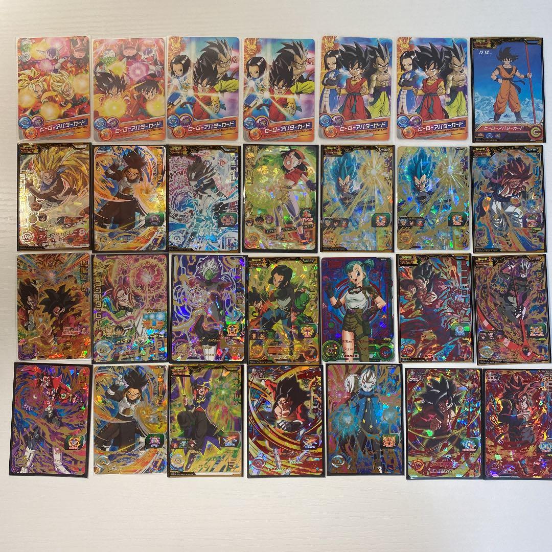 ドラゴンボールヒーローズ引退品まとめ売り