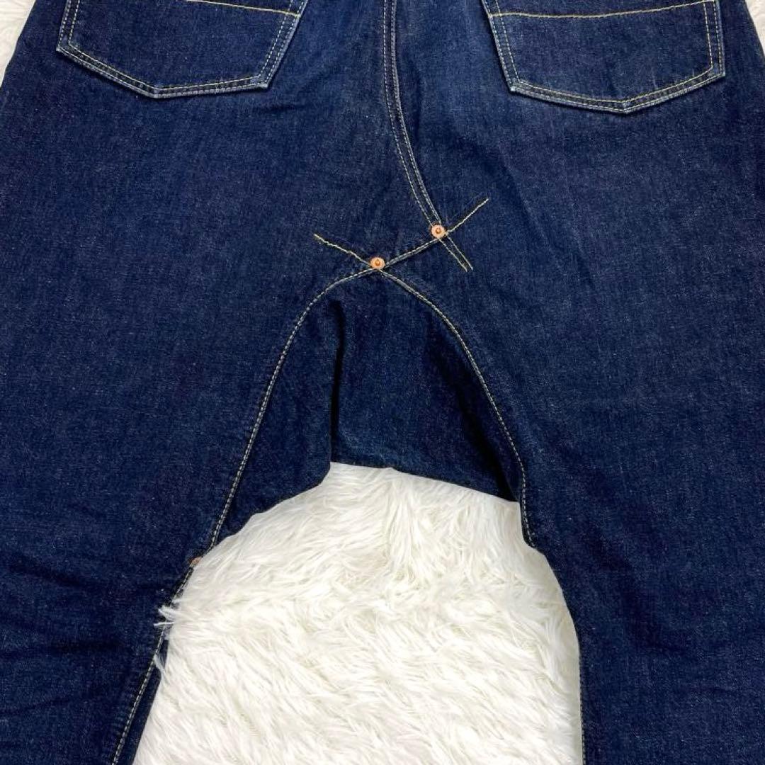 【美品・名作】ガンリュウ・デニムパンツ・サルエルパンツ・2016SS・ロング